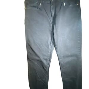 Beverly Hills Polo Club Men's Slim Dark Black Jeans